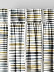 Stone Yellow Clapton Made To Measure 100% Cotton Curtains - Image 5 of 9