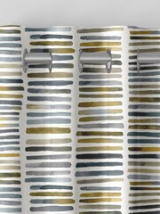 Stone Yellow Clapton Made To Measure 100% Cotton Curtains - Image 7 of 9
