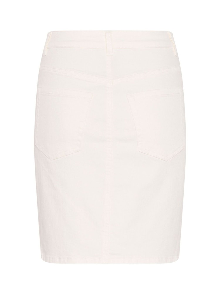 Kaffe White KAkarla Twill Skirt - Image 5 of 5