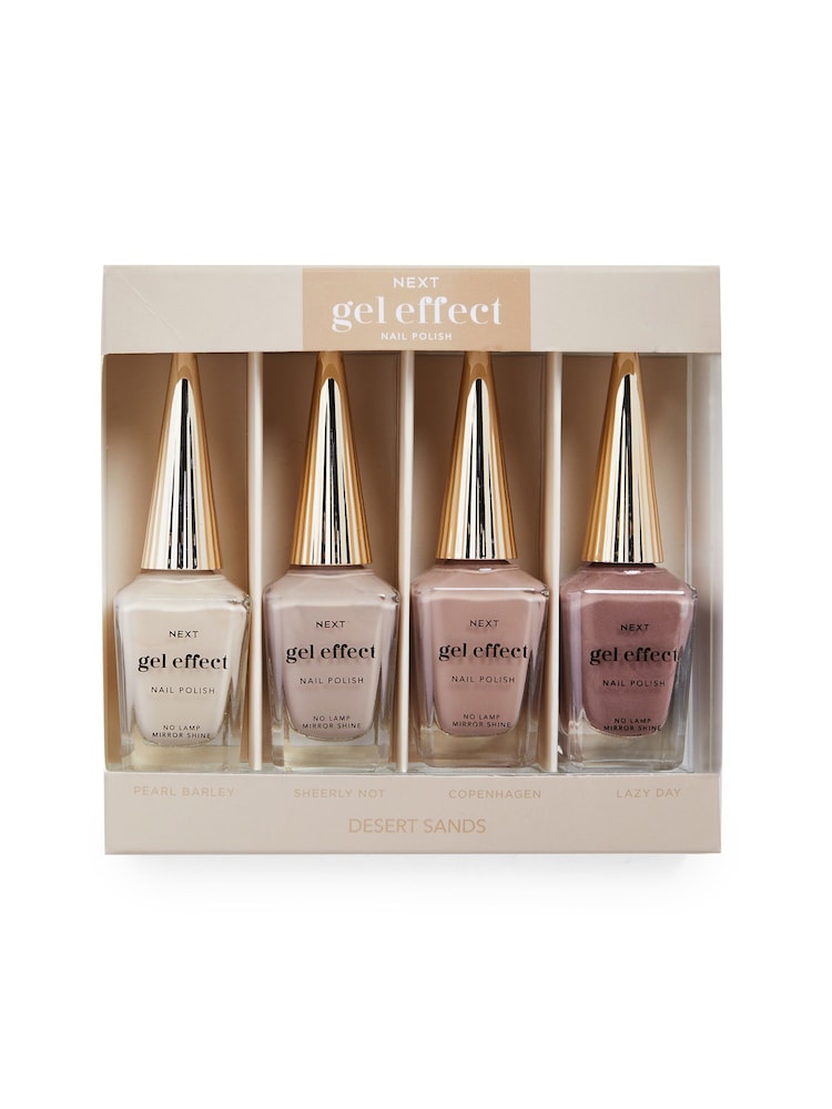 Set of 4 Gel Effect Nail Polish Gift Set - Image 1 of 4