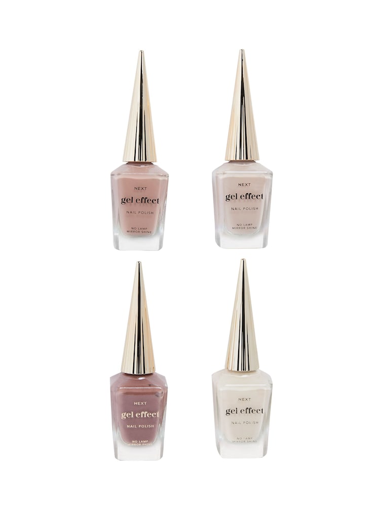Set of 4 Gel Effect Nail Polish Gift Set - Image 4 of 4