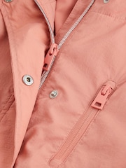 Tonfarben - Spritzwasserabweisende Regenjacke mit gerafften Ärmeln (3–16 J.) - Bild 9 von 9