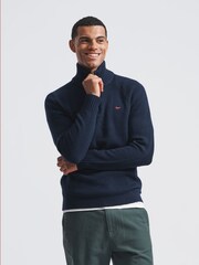Aubin Bream Zip Neck Jumper - Image 3 of 5