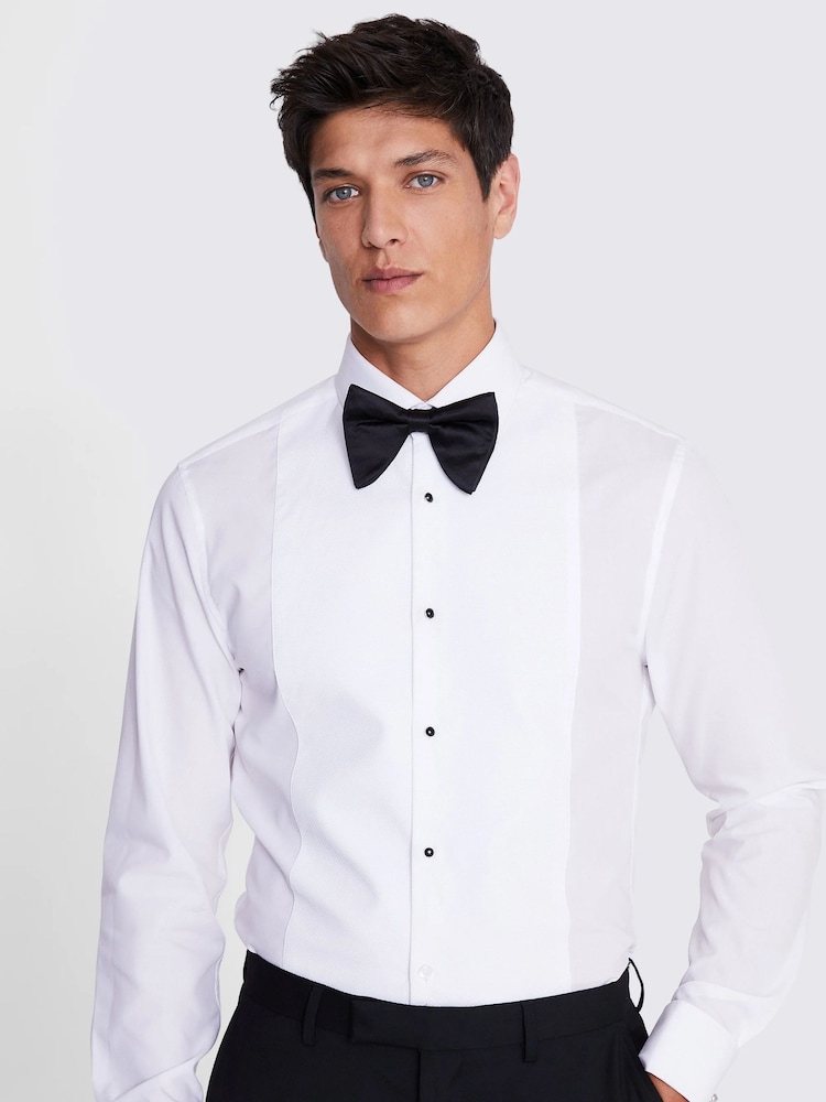MOSS White Slim Marcella 100% Cotton Dress Shirt - Image 1 of 5