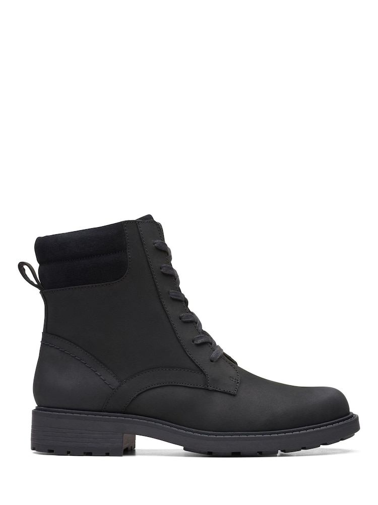 Clarks Black Leather Orinoco Spice Boots - Image 1 of 7