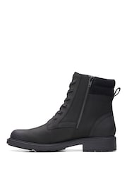 Clarks Black Leather Orinoco Spice Boots - Image 3 of 7