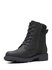 Clarks Black Leather Orinoco Spice Boots - Image 4 of 7