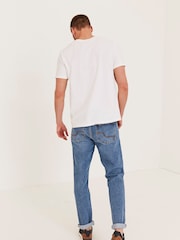 FatFace Blue Slim Light Wash Jeans - Image 2 of 5