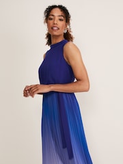 Phase Eight Blue Piper Ombre Maxi Dress - Image 3 of 6
