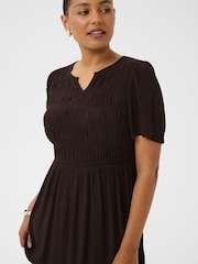 Kaffe Brown KAvalery Amber Dress - Image 3 of 5