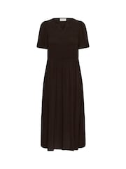 Kaffe Brown KAvalery Amber Dress - Image 4 of 5