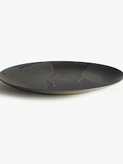 Kew Gardens Black Living Jewel Stoneware Charger Plate - Image 3 of 4