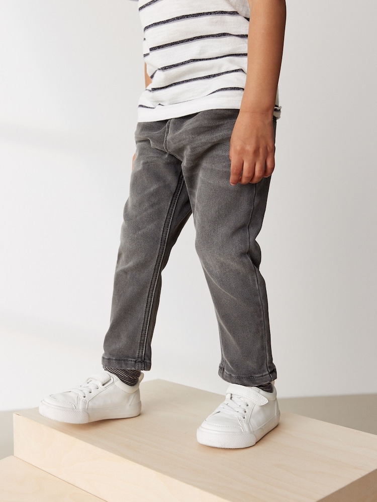 Grau - Superweiche Pull-on-Jeans mit Stretch (3 Monate–7 Jahre) - Bild 1 von 6 Grau - Superweiche Pull-on-Jeans mit Stretch (3 Monate–7 Jahre) - Bild 1 von 6