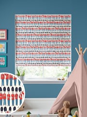 Cath Kidston Multi Kids London Guards Made to Measure Roman 100% Cotton Blind - Image 1 of 6