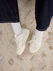 New Balance White/Green Womens CT302 Trainers - Image 1 of 11