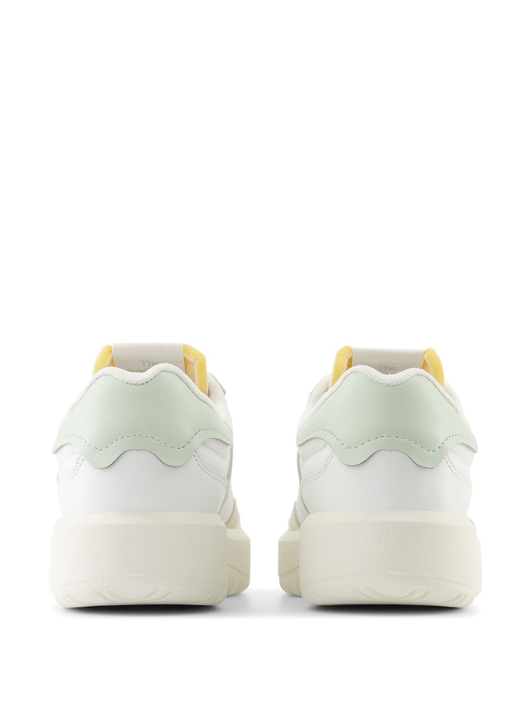 New Balance White/Green Womens CT302 Trainers - Image 4 of 11
