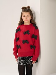 Angel & Rocket Red Riley Bow Sweatshirt - Image 1 of 6