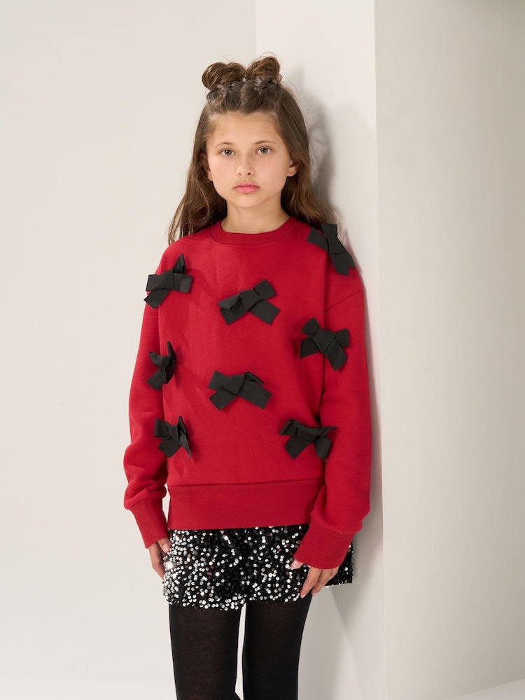 Angel & Rocket Red Riley Bow Sweatshirt - Image 1 of 6