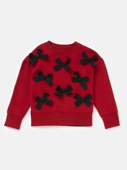 Angel & Rocket Red Riley Bow Sweatshirt - Image 4 of 6