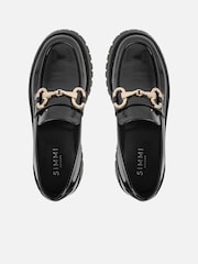 Simmi London Black Bran Chunky Loafers - Image 3 of 4