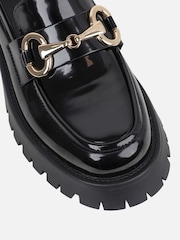 Simmi London Black Bran Chunky Loafers - Image 4 of 4