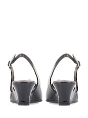 Pavers Slingback Peep-Toe Wedge Heels - Image 3 of 5