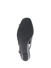 Pavers Slingback Peep-Toe Wedge Heels - Image 4 of 5