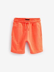 Fluro Orange 1 Pack Jersey Shorts (3-16yrs) - Image 1 of 2