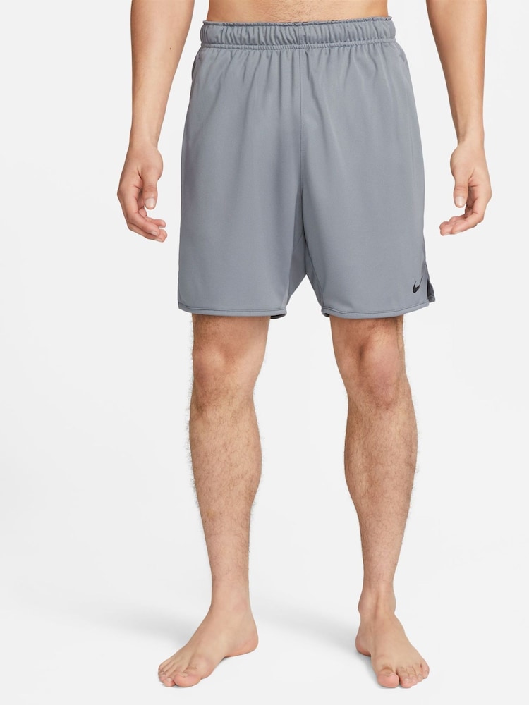 Nike Grey Dri-FIT Totality 7 inch Knit Training Shorts - Image 1 of 7