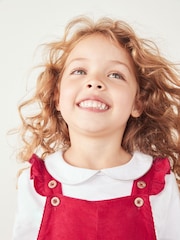 The White Company Cord Heart Dungaree - Image 2 of 7