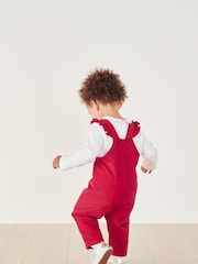 The White Company Cord Heart Dungaree - Image 3 of 7