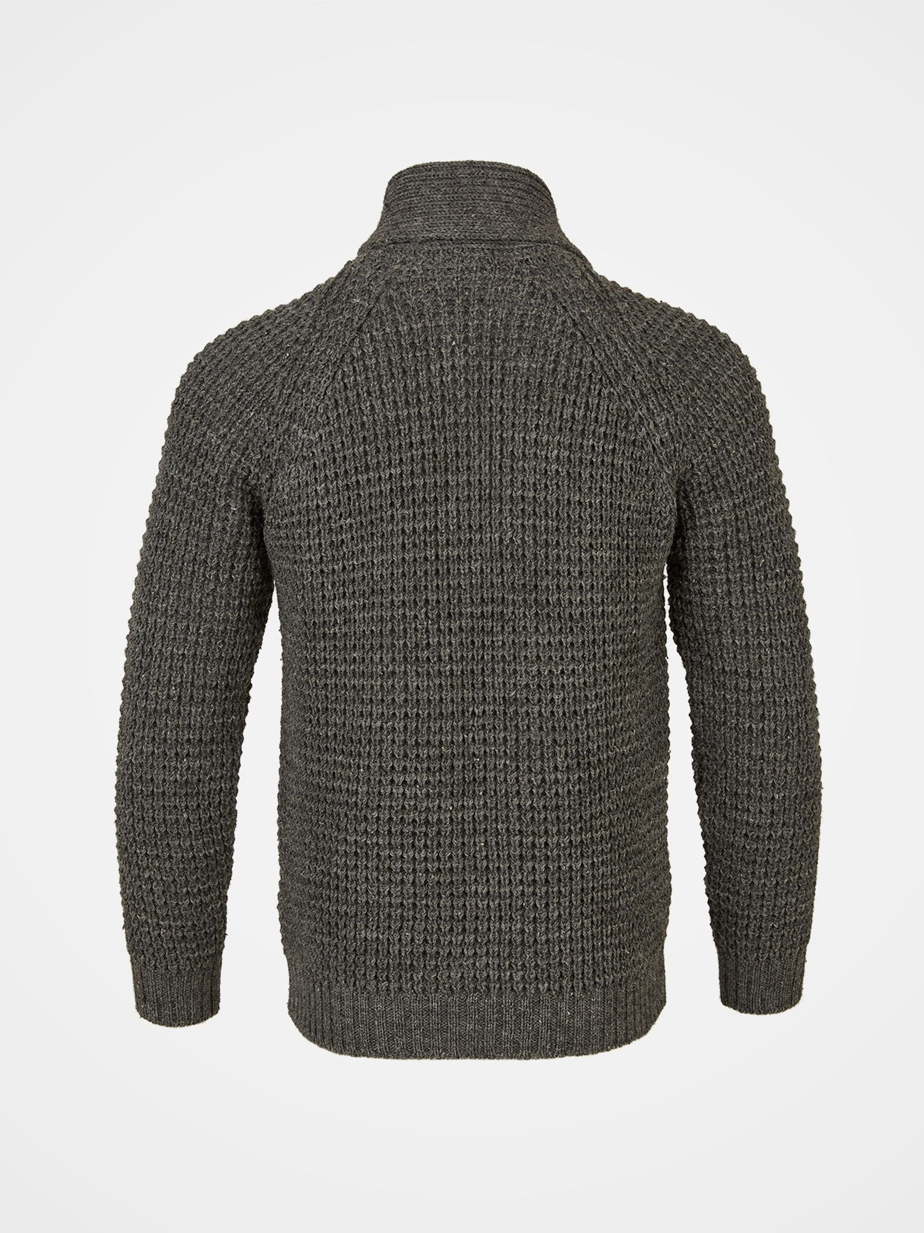 Buy Celtic & Co. Mens Waffle Stitch Cardigan from Next Romania