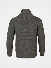 Celtic & Co. Mens Waffle Stitch Cardigan - Image 3 of 4
