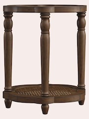 Laura Ashley Brown Penmark Side Table - Image 3 of 4