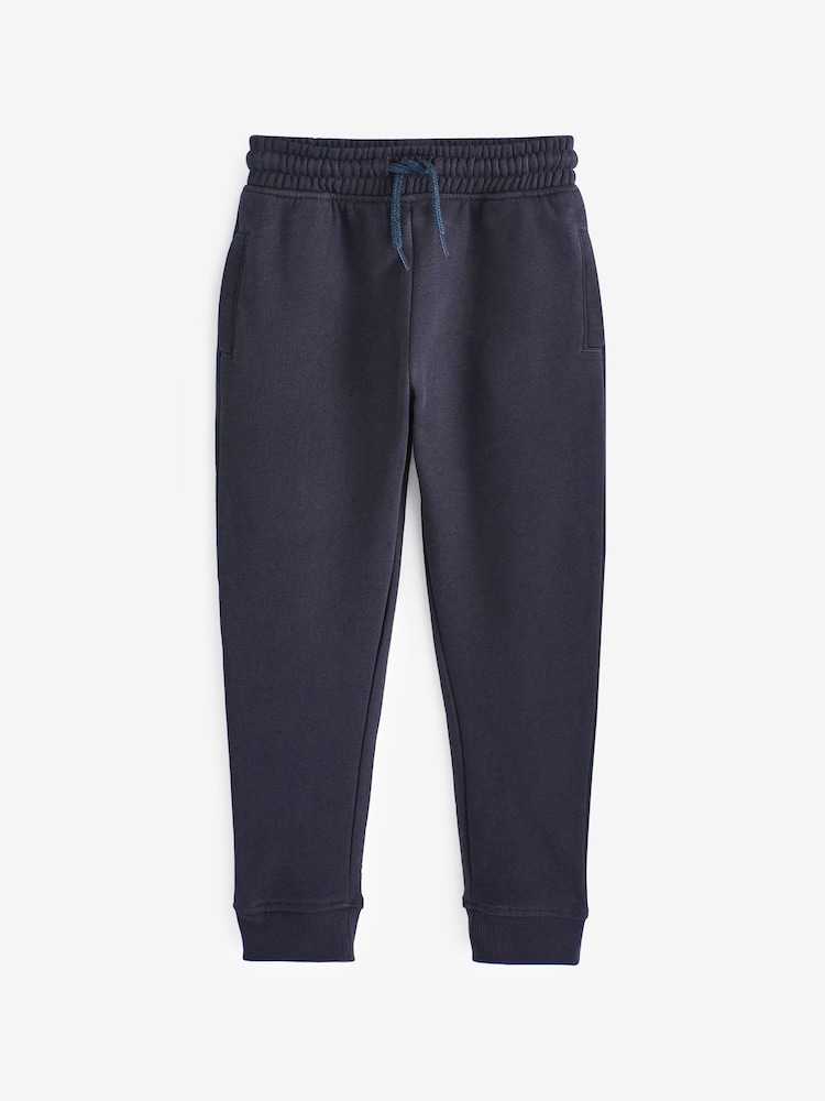 Navy Blue Slim Fit Joggers 2 Pack (3-16yrs) - Image 2 of 3