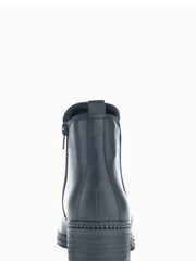 Gabor Marlham Leather Black Ankle Boots - Image 5 of 5