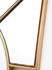 Dar Lighting Gold Isla Square Decorative Mirror - Image 3 of 4