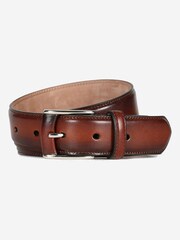 Oliver Sweeney Natural Montefore Calf Leather Belt - Image 1 of 2