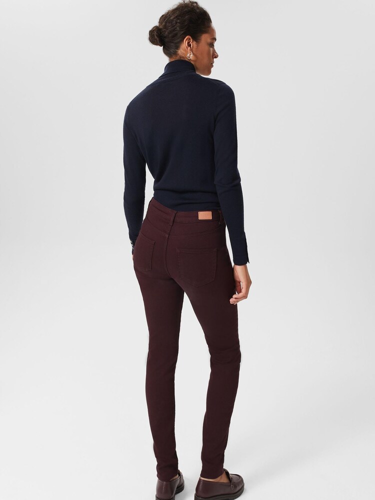 Hobbs Purple Gia Sculpting Jeans - Image 2 of 4