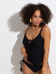 Pour Moi Black Summer Breeze Tankini - Image 3 of 5