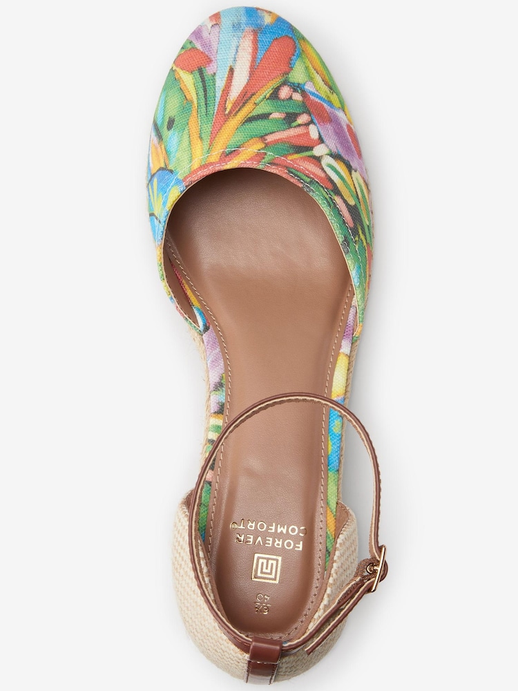 Multi Regular/Wide Fit Forever Comfort® Closed Toe Wedges - Image 5 of 6