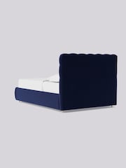 Swoon Easy Velvet Ink Blue Burbage Divan Bed - Image 5 of 8