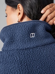 Berghaus Blue Hawksker Half-Zip Borg Fleece - Image 5 of 10