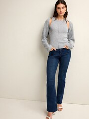 Grey Co-ord 30% Wool Knitted Tank Vest - Image 2 of 7