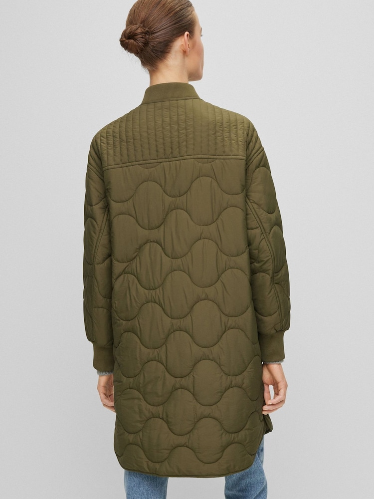BOSS Green Palonio Quilted Padded Jacket - Image 2 of 6