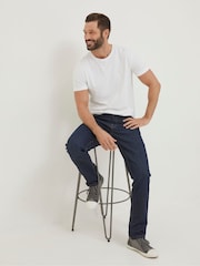FatFace Blue Slim Vintage Wash Jeans - Image 3 of 6