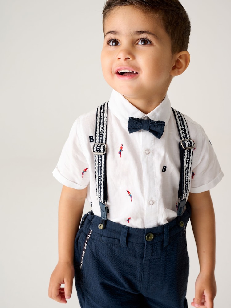 Baker by Ted Baker Shirt, Shorts and Braces Set - Image 2 of 11 Baker by Ted Baker Shirt, Shorts and Braces Set - Image 2 of 11