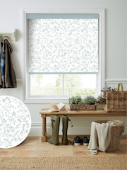 Laura Ashley Eucalyptus Blue Aria Made To Measure Roller Blind - Image 1 of 6