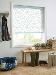 Laura Ashley Eucalyptus Blue Aria Made To Measure Roller Blind - Image 2 of 6