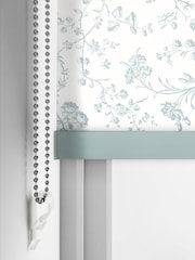Laura Ashley Eucalyptus Blue Aria Made To Measure Roller Blind - Image 4 of 6